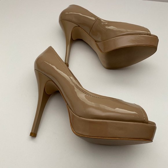 Diego Torreblanca tan platform pumps, size 7 - Picture 4 of 6